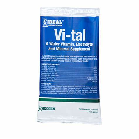 Vitamins and Suppl. For Poultry