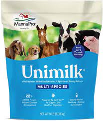 SWINE: MILK REPLACER & COLOSTRUM