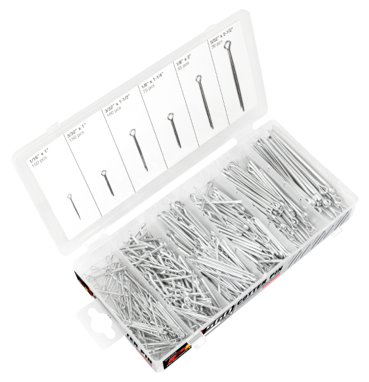 560PC COTTER PIN ASST