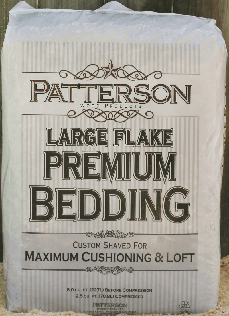 Patterson Large Flake Wood Shavings - 8 CU FT
