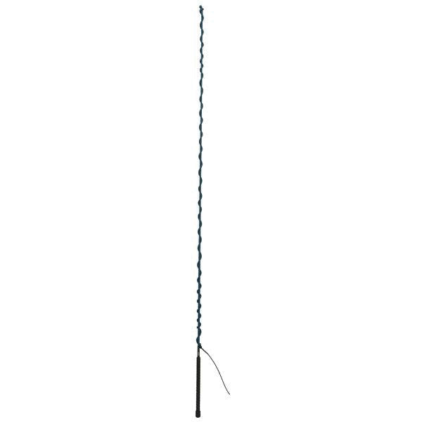 LUNGE WHIP, 73" HURRICANE BLUE AND BLACK