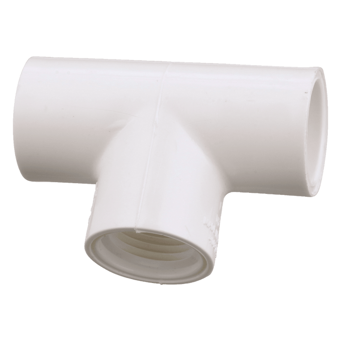 1/2 SCH40 Tee SxSxFPT