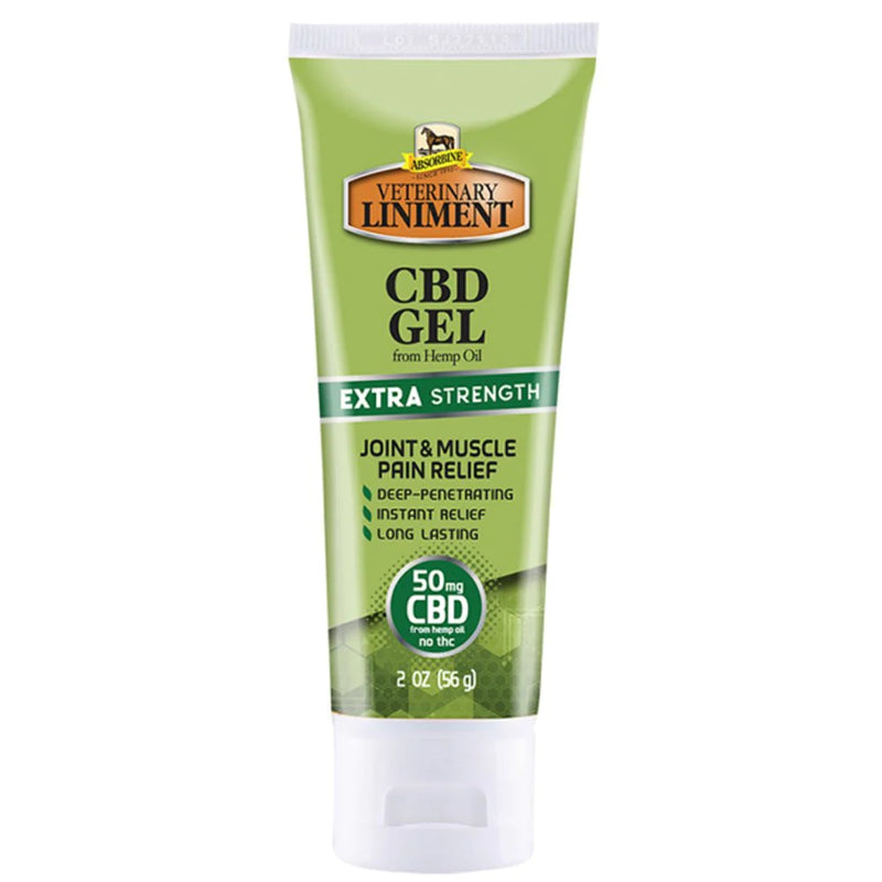 Absorbine: Veterinary Liniment CBD Gel Extra Strength - 2 OZ
