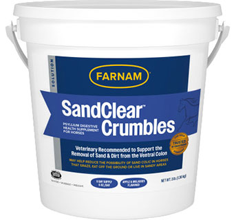 Farnam SANDCLEAR PSYLLIUM CRUMBLES - 3 LB