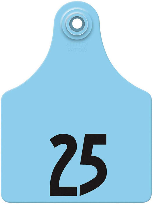 51-75 BLUE Allflex: Maxi Fem/Sm Male