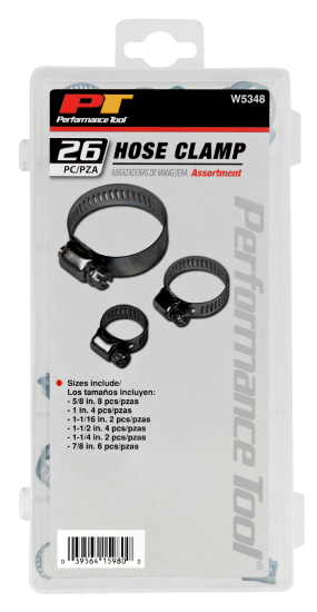 26PC HOSE CLAMP ASST