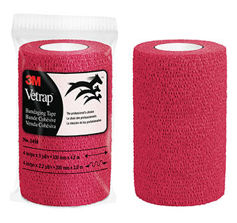 3M: VETRAP BANDAGING TAPE - 4IN x 5YD