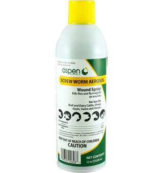 Aspen Vet SCREW WORM AEROSOL - 12 OZ