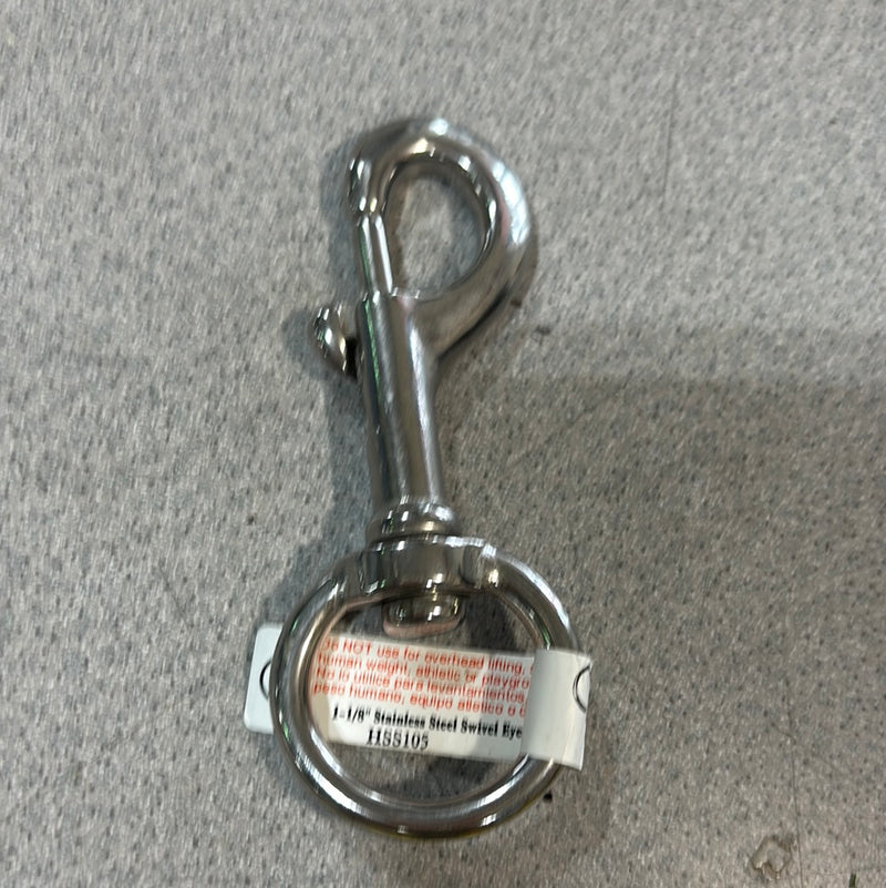 1-1/8" Stainless Steel Swivel Eye #15