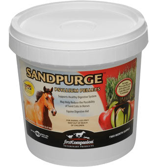 FIRST COMPANION® SANDPURGE™ PSYLLIUM PELLETS 5 LB
