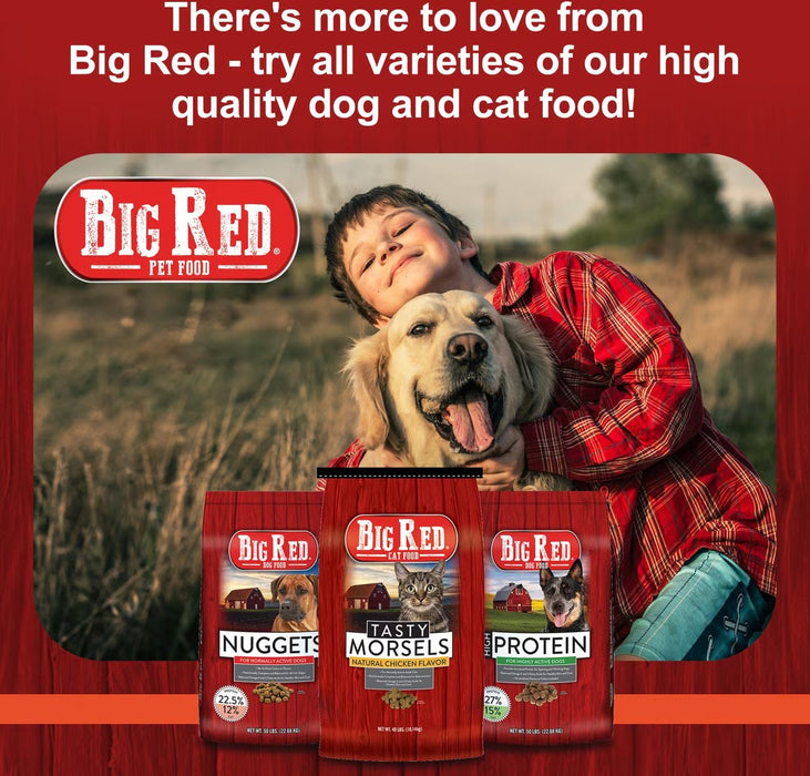 Big Red Nuggets Dry Dog Food, 50-lb bag