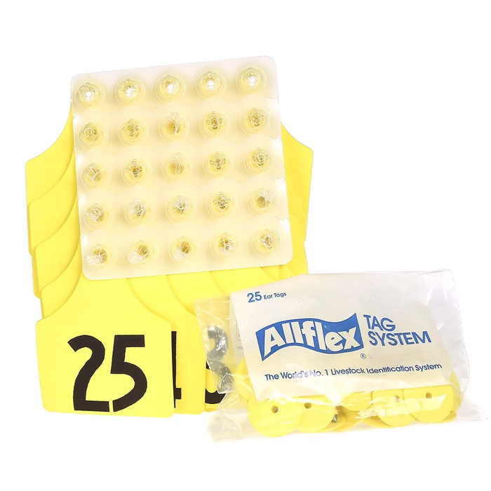 ALLFLEX: LARGE - FEM/SM - YELLOW - 176-200