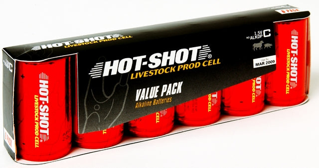 6-Pk Alk.C Battery F/Hotshot