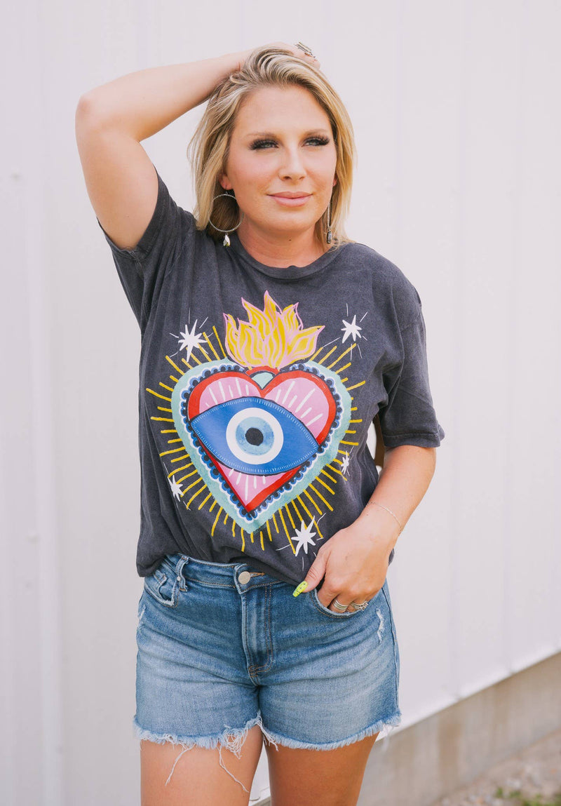 Eye-conic Heart Tee