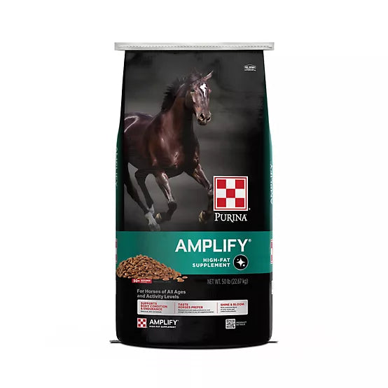 Amplify High-Fat Horse Supplement 50 LB BAG