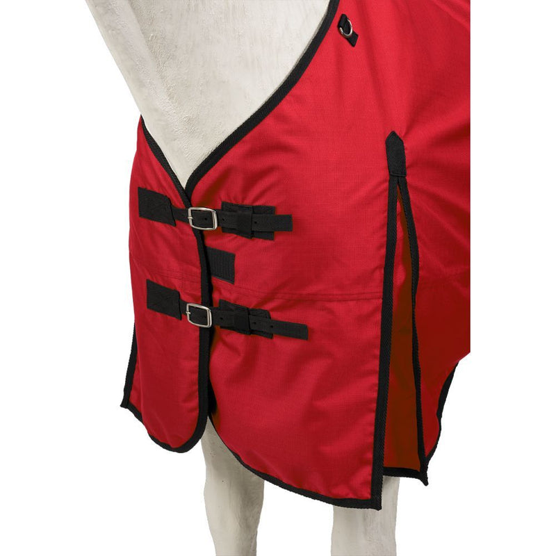 BASICS BY TOUGH1 1200D TURNOUT BLANKET (200 FILL) - RED 81"
