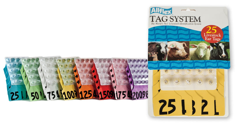 ALLFLEX: LARGE - FEM/SM - YELLOW - 176-200