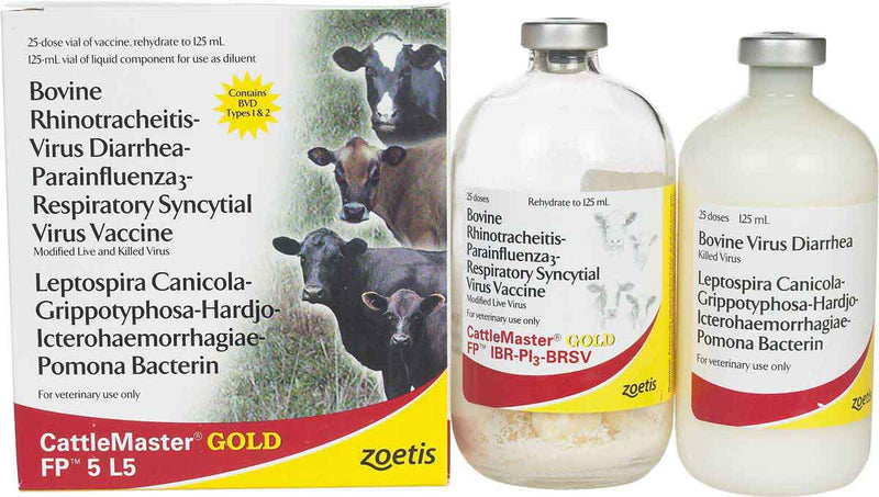 CATTLEMASTER® GOLD FP® 5+L5 25 DOSES