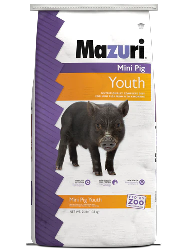Mazuri Mini Pig Youth - 25 LB