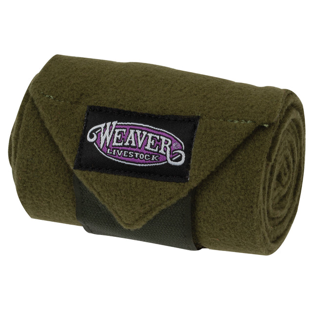 Sheep & Goat Fleece Leg Wraps - HUNTER GREEN