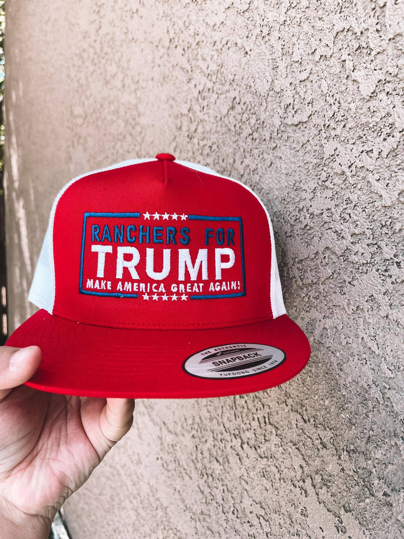 Ranchers for trump red/white
