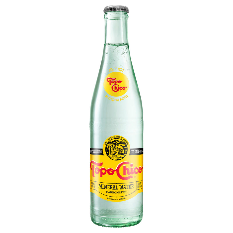 Topo Chico Mineral Water, Glass Bottle - 12 OZ