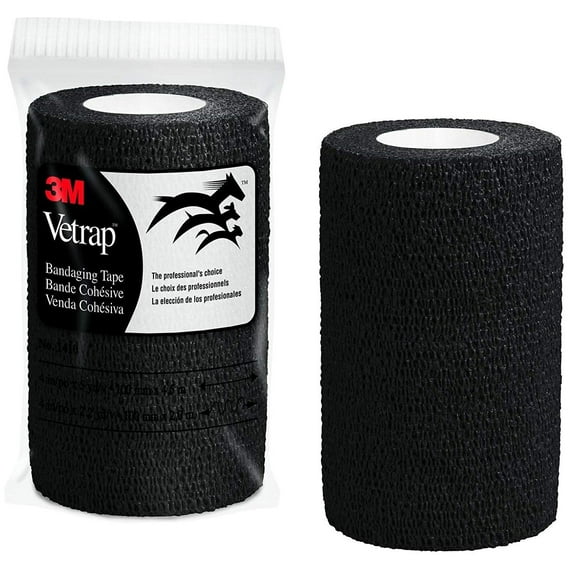 3M: VETRAP BANDAGING TAPE - 4IN x 5YD