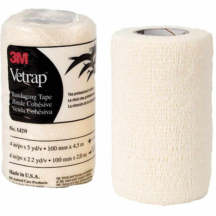 3M: VETRAP BANDAGING TAPE - 4IN x 5YD