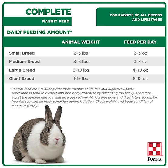 Purina Rabbit Complete 16% 50lb