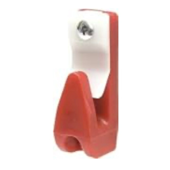 Abetta Poly Bucket Hook, Red