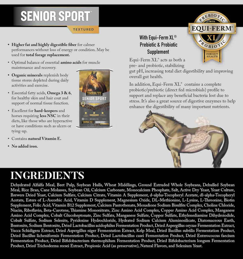 TRIBUTE Senior Sport® 50 Lbs