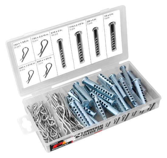 74PC CLEVIS PIN ASST