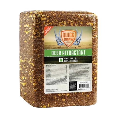 Purina: Quick Draw Deer Block Apple Block - 20 LB