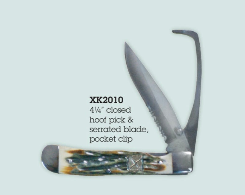 XK2010 hoof pick, blade, and clip, 4-1/4”