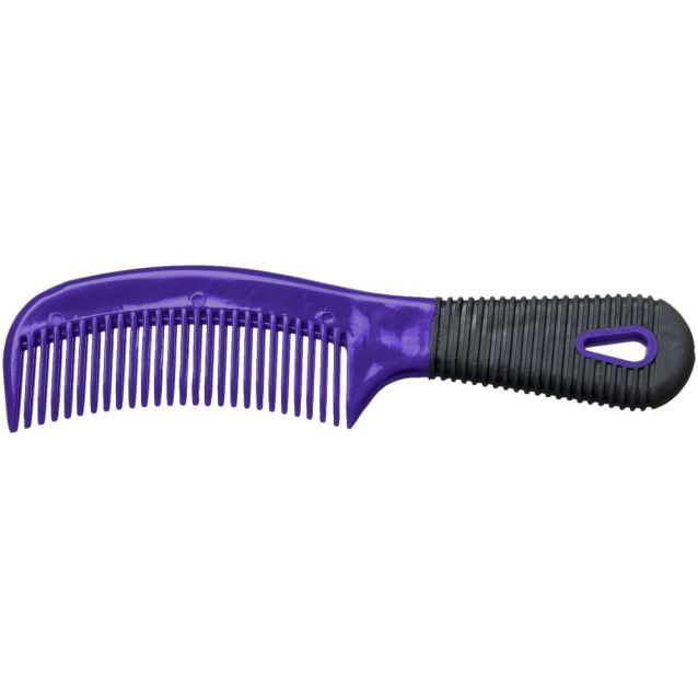 TOUGH1 POLYMAR MANE/TAIL COMB-PURPLE — Bushland Ranch Store