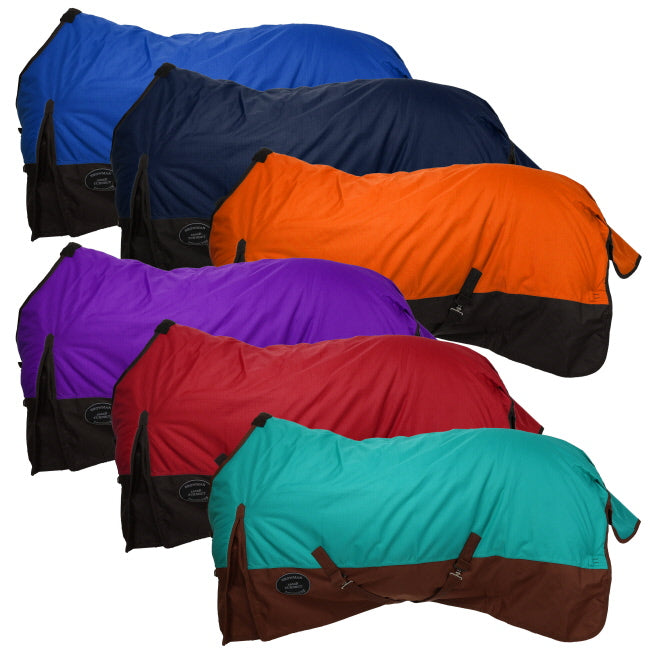 The Waterproof and Breathable Showman 1200 Denier Turnout Blanket, 72"