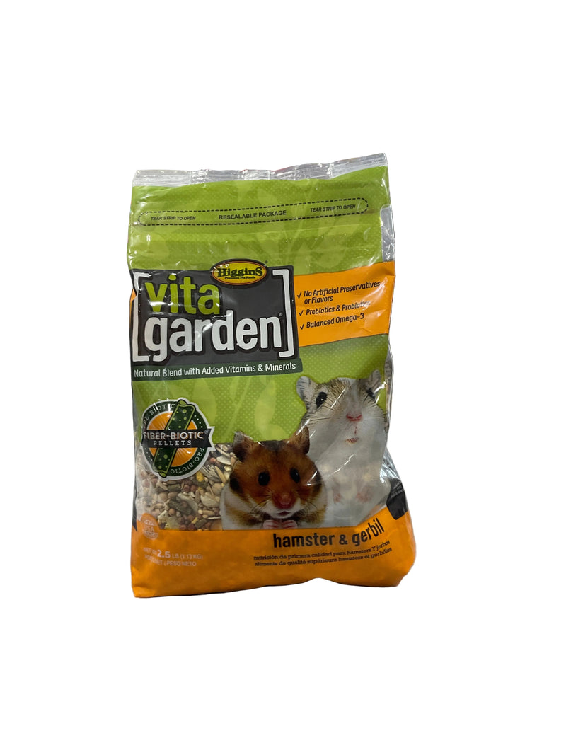 Higgins Vita Garden - Hamster/Gerbil, 2.5 lb