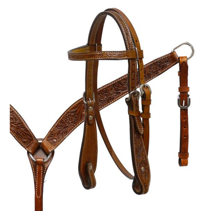 Double T Legacy Rose Pony Saddle Set - 10 Inch