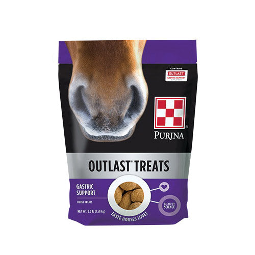 Purina Outlast Horse Treat, Extruded, 3.5 lb