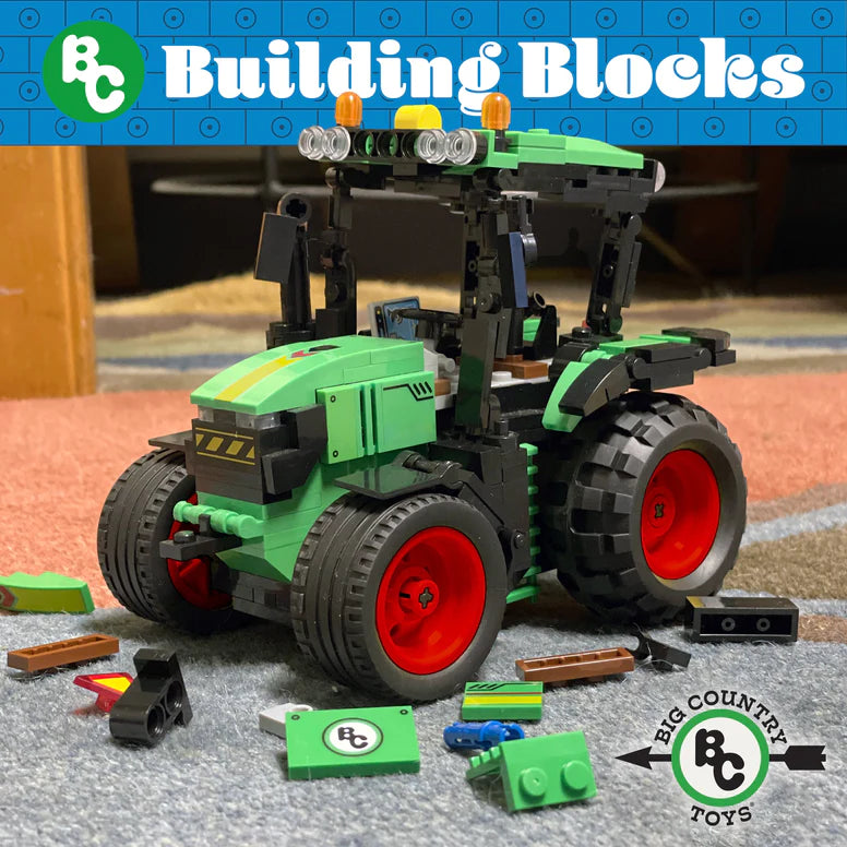 BUILDING BLOCKS TRACTOR — Bushland Ranch Store