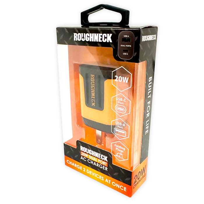 ROUGHNECK AC CHARGER 3 PIECES PER PACK