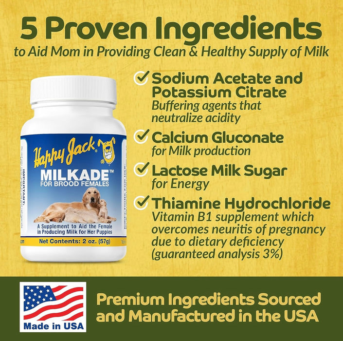 Happy Jack: Milkade 2 Oz.