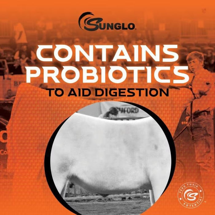 Sunglo Full Tank Pelleted Show Animal Cattle, Sheep, & Goat Supplement, 50-lb bag