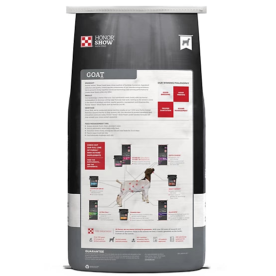 Purina® Honor® Show Goat GR 17% Pellet DX