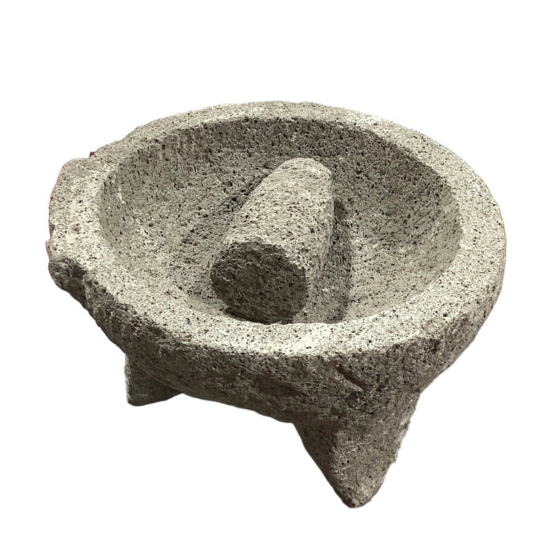 MOLCAJETE PIEDRA GRIS
