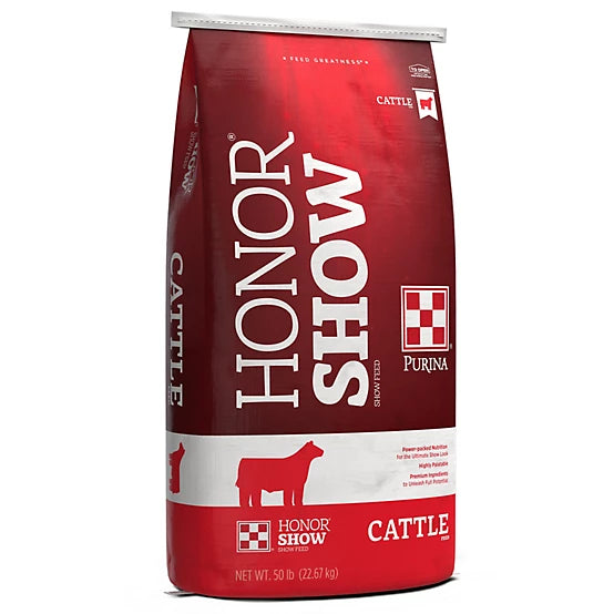 Purina Honor Show Grand 4-T-Fyer Cattle Feed, 50 lb. Bag