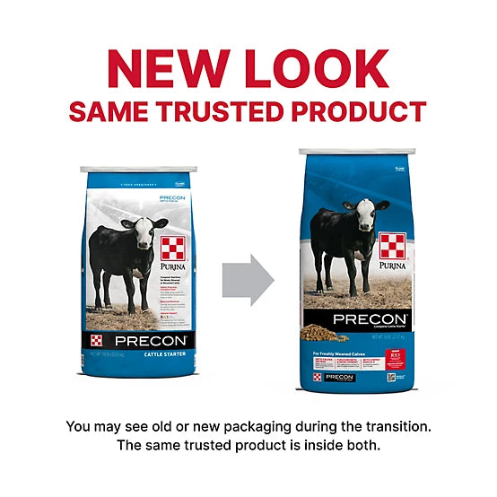 Purina Precon Complete with RX3 Cattle Feed, 50 lb. Bag