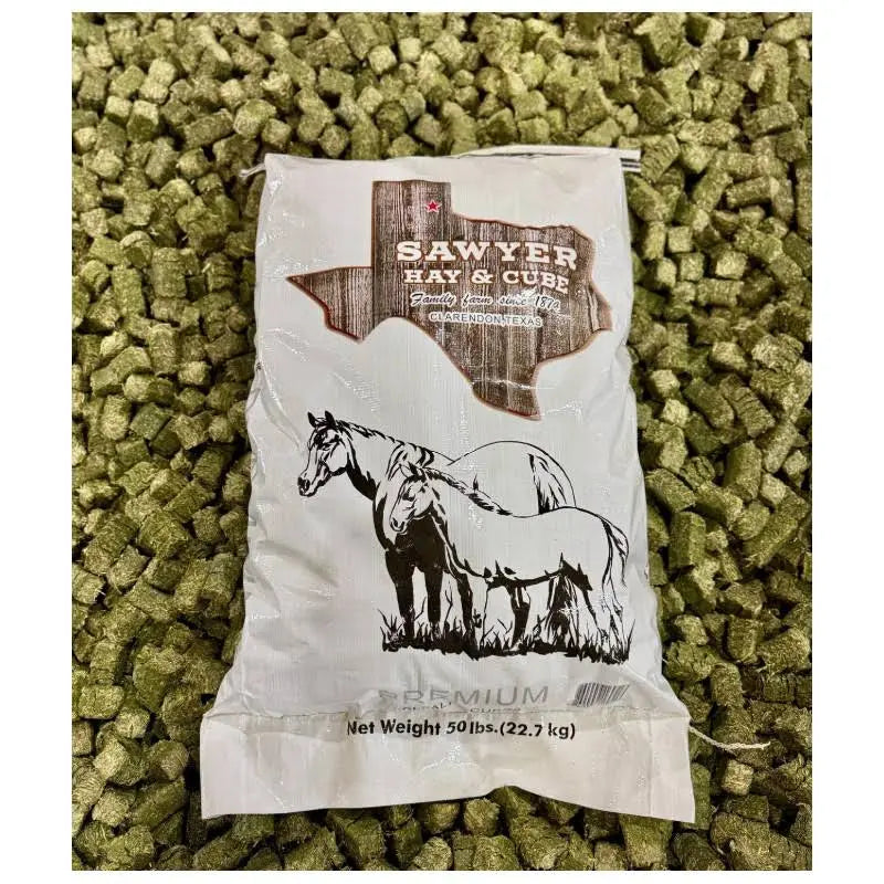 SAWYER ALFALFA CUBE 16% - 50 LB
