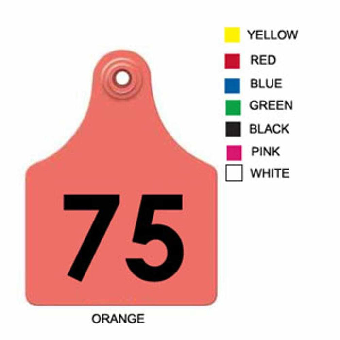 ALLFLEX: LARGE - FEM/SM - ORANGE - 76-100