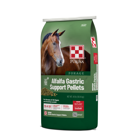 Purina® Forage Alfalfa Gastric Support Pellets 40 Lbs